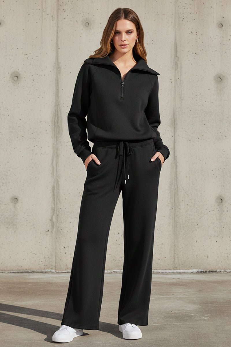 Emma | Relaxed Half-Zip Lounge Set