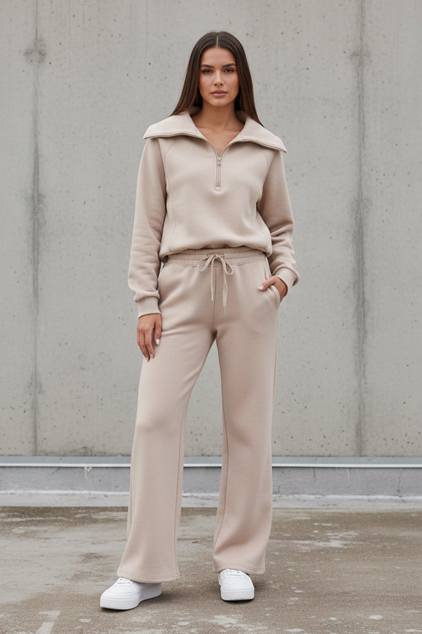 Emma | Relaxed Half-Zip Lounge Set