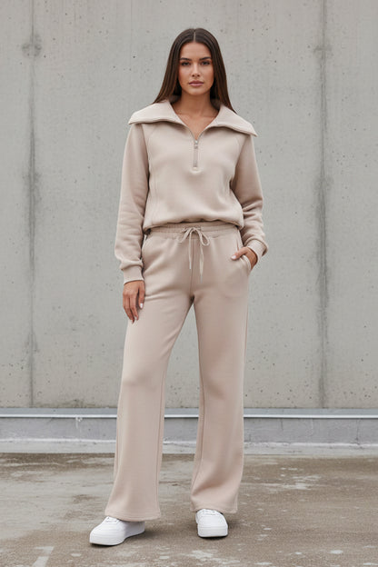 Emma | Relaxed Half-Zip Lounge Set