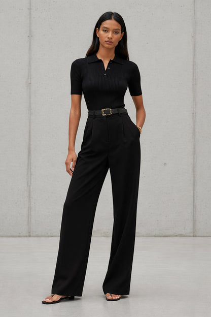Elsa | Tailored Wide-Leg Trousers