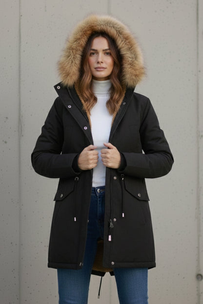 Reva | Hooded Faux-Fur Lined Parka