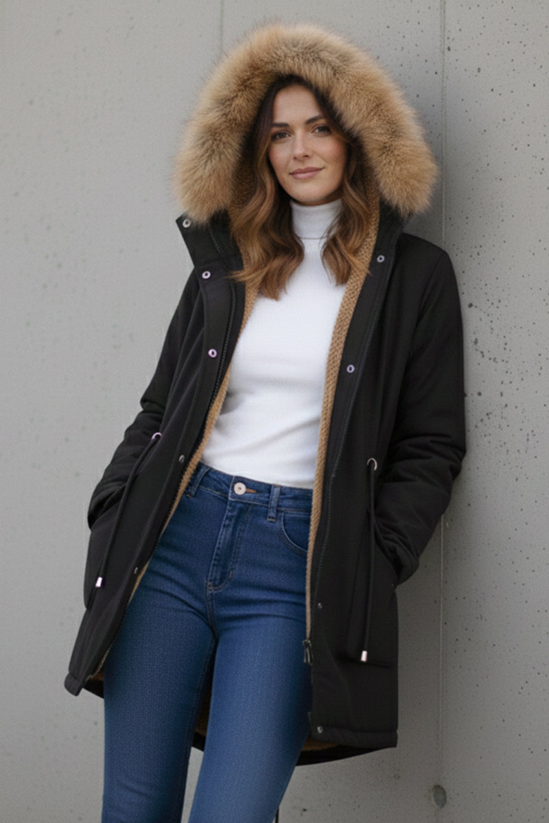 Reva | Hooded Faux-Fur Lined Parka