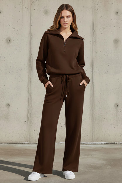 Emma | Relaxed Half-Zip Lounge Set