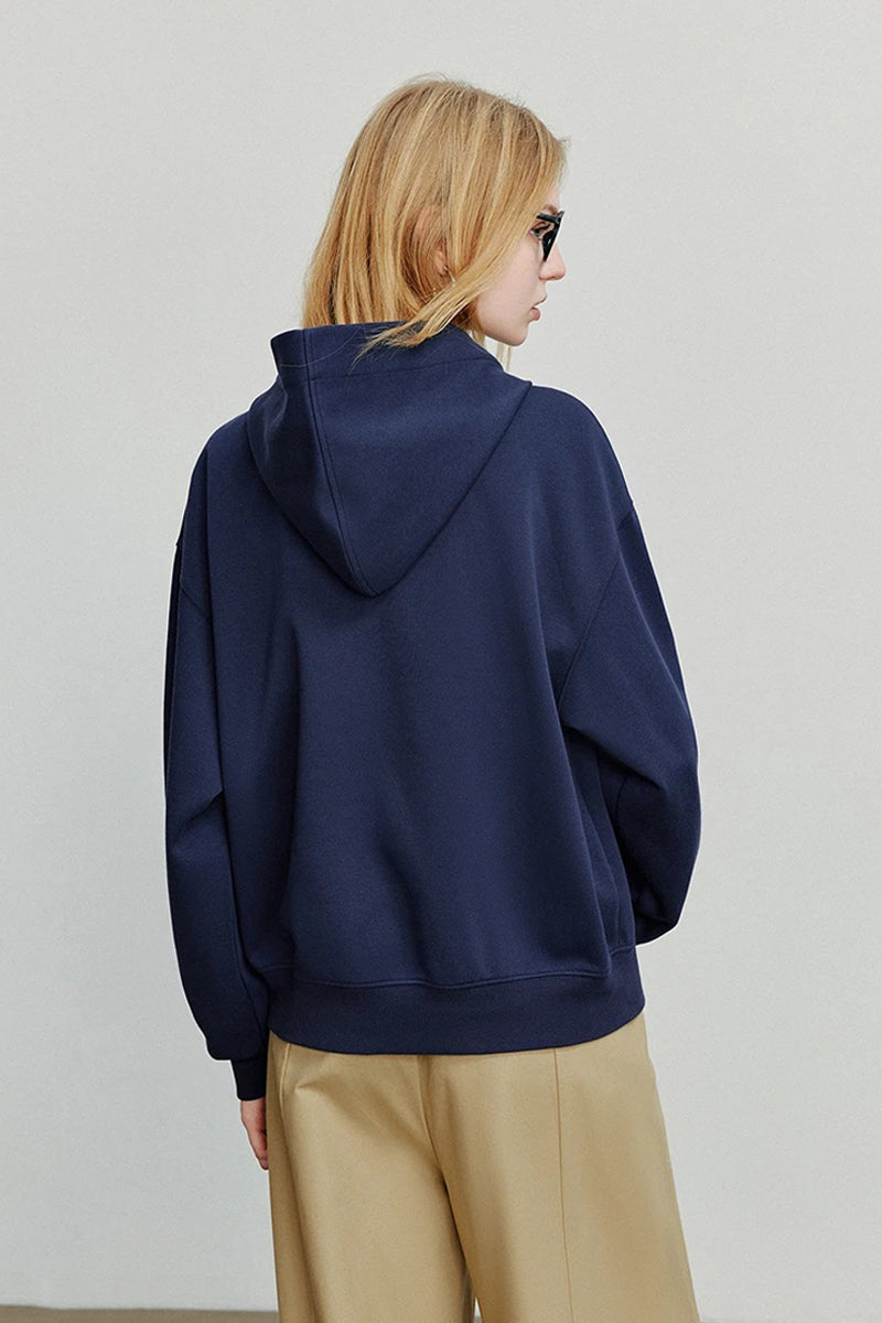 Youri | Cat & fish Embroidery Tie Pullover