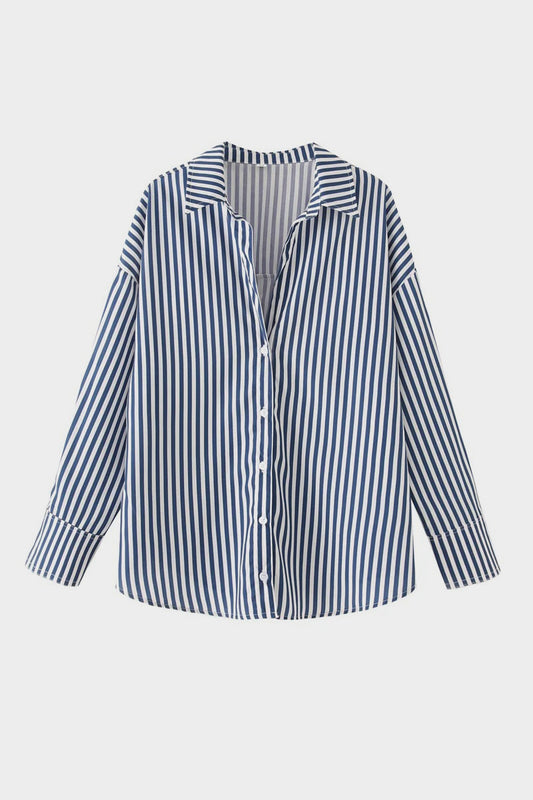 Leen - Classic Oversized Button-Up Shirt