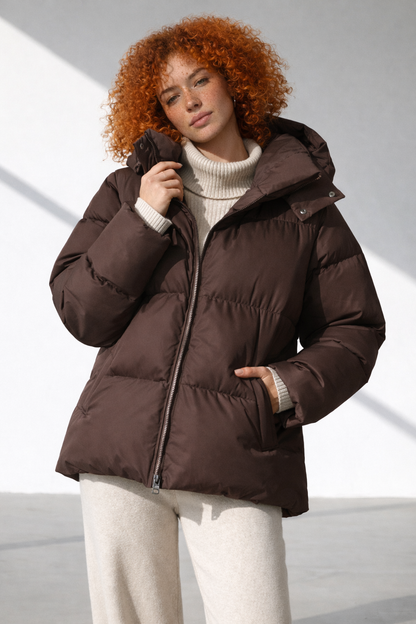 Amanda | Hooded Puffer Jacket