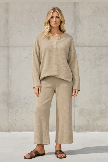 Isla | Relaxed Button-Detail Lounge Set