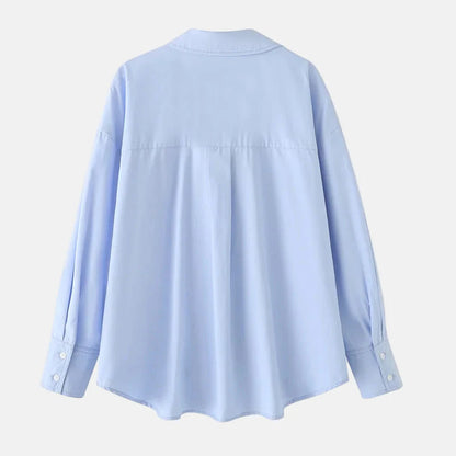 Leen | Classic Oversized Button-Up Shirt