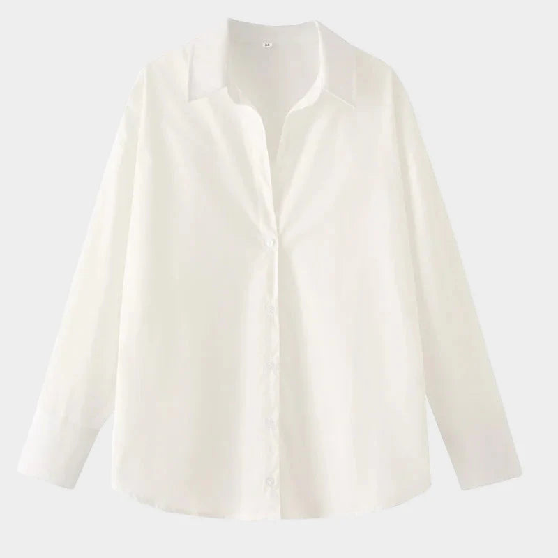 Leen | Classic Oversized Button-Up Shirt