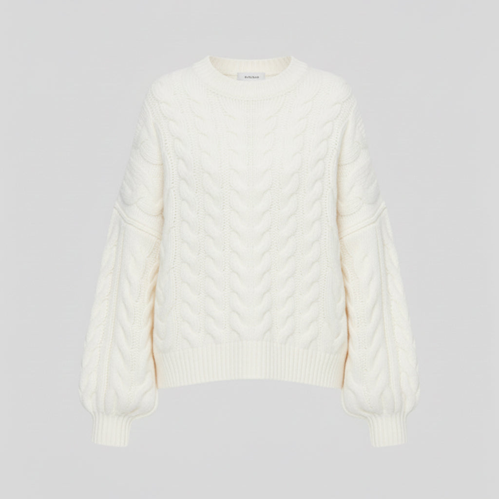 Amelia | Cable-Knit Oversized Sweater