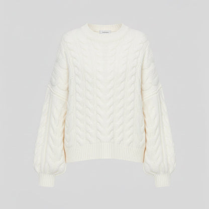 Amelia | Cable-Knit Oversized Sweater