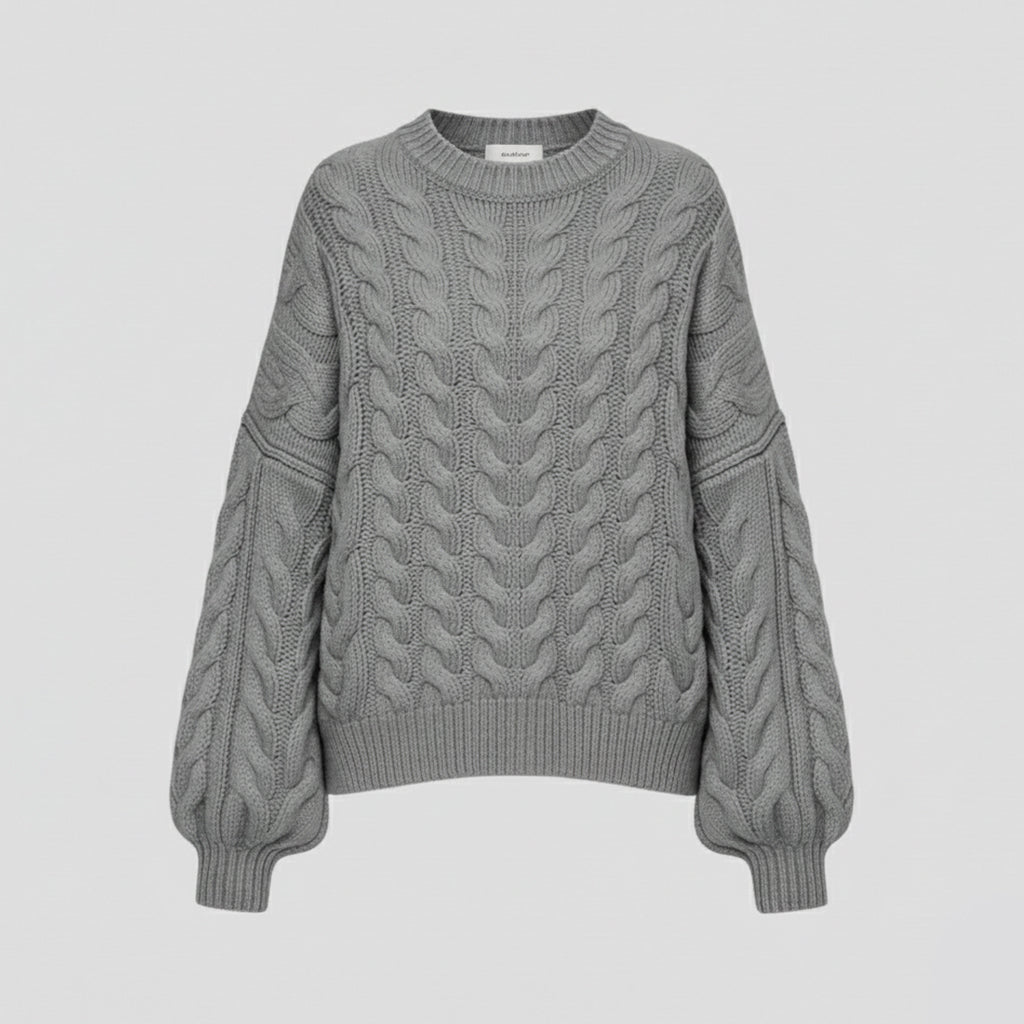Amelia | Cable-Knit Oversized Sweater