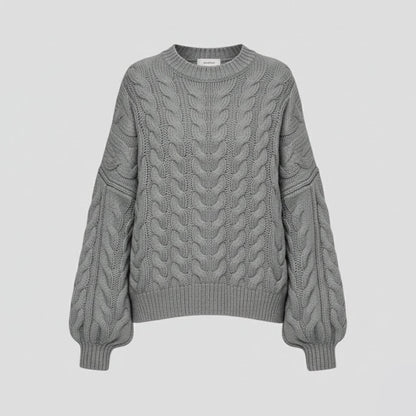 Amelia | Cable-Knit Oversized Sweater