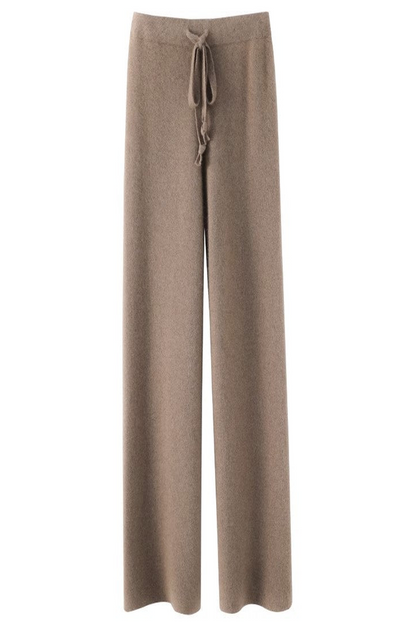 Bess | Relaxed Wide-Leg Knit Trousers