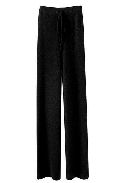 Bess | Relaxed Wide-Leg Knit Trousers