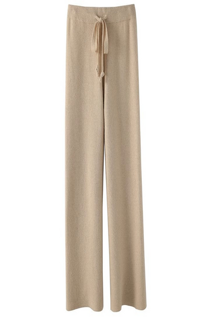 Bess | Relaxed Wide-Leg Knit Trousers