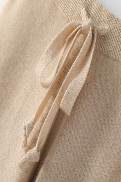 Bess | Relaxed Wide-Leg Knit Trousers