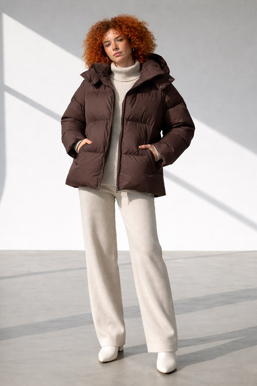 Amanda | Hooded Puffer Jacket