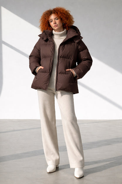 Amanda | Hooded Puffer Jacket