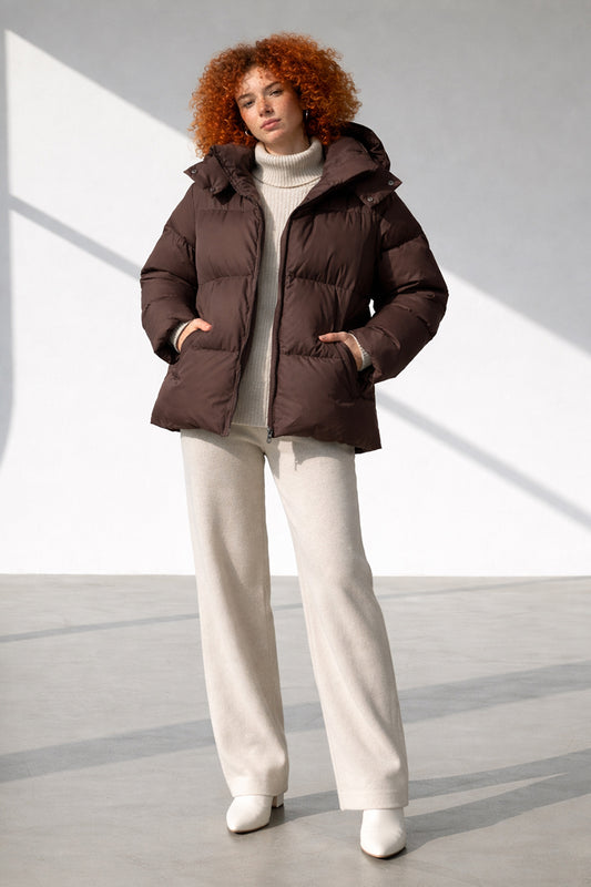 Amanda | Hooded Puffer Jacket